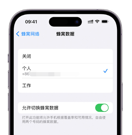 老边苹果维修服务分享如何在iPhone上使用双卡 